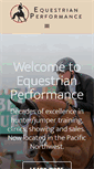Mobile Screenshot of equestrianperformance.com